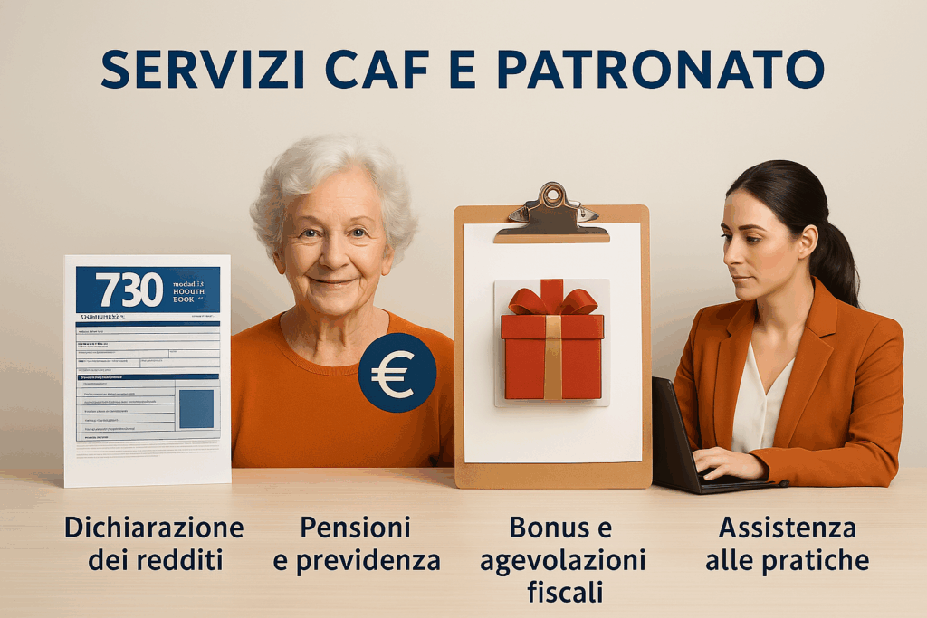  CAF e Patronato - Assistenza pratica e consulenza fiscale